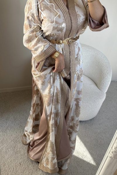 🧵🪡TAKCHITA BROCHET DE SOIE BEIGE