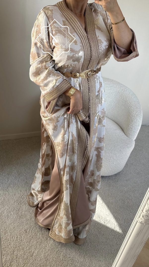 🧵🪡TAKCHITA BROCHET DE SOIE BEIGE