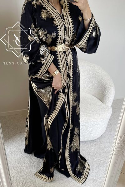 🧵🪡TAKCHITA BROCHET DE SOIE NOIR