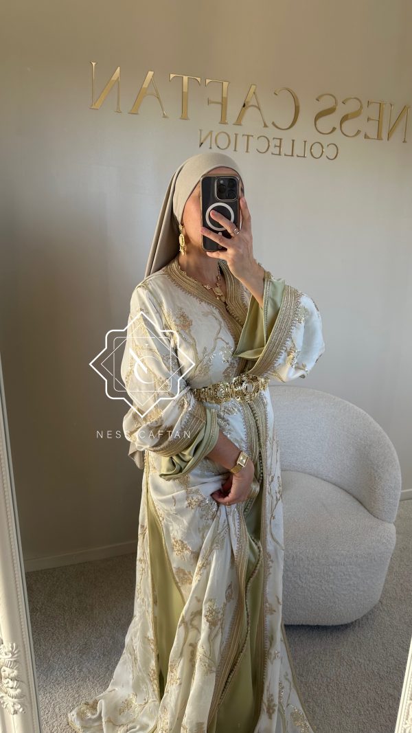 🧵🪡TAKCHITA BROCHET DE SOIE vert