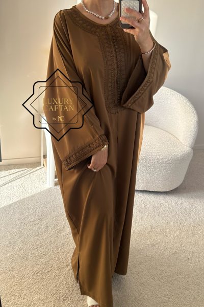 CAFTAN SOHANE MARRON CAMEL