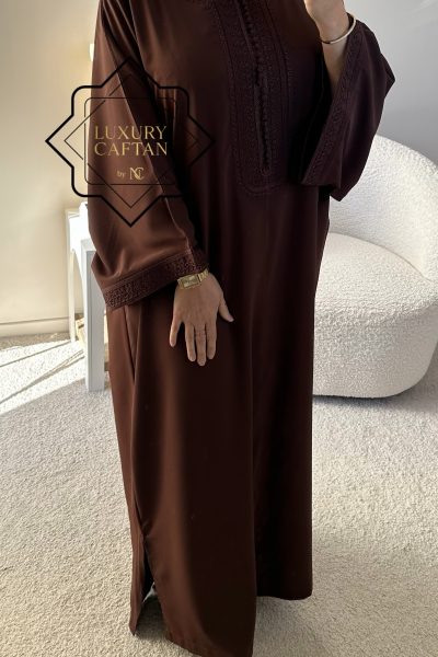 CAFTAN SOHANE CHOCOLAT