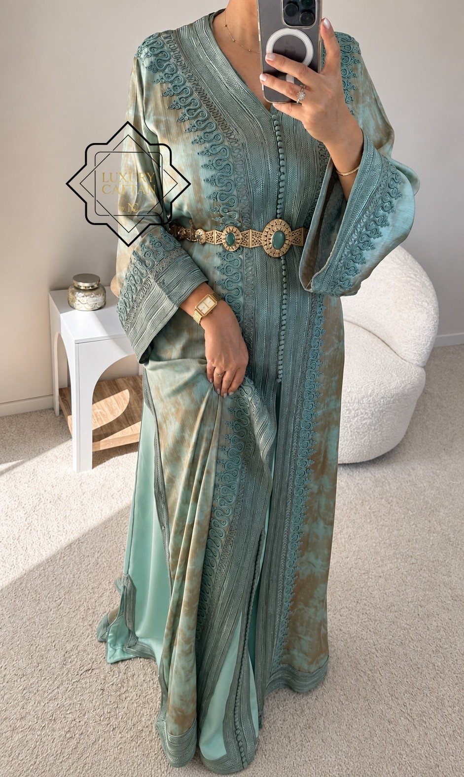 🧵🪡TAKCHITA VERT D'EAU