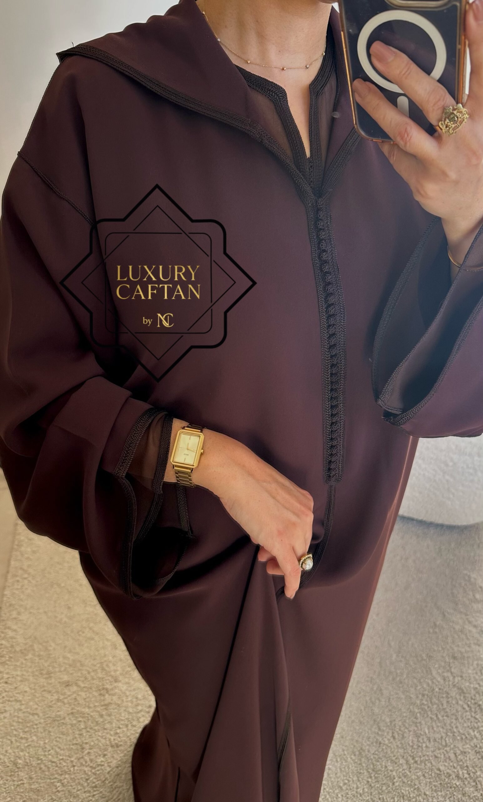 🧵🪡DJELLABA MARRON