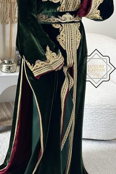 🧵🪡TAKCHITA NOURIA Vert Doré